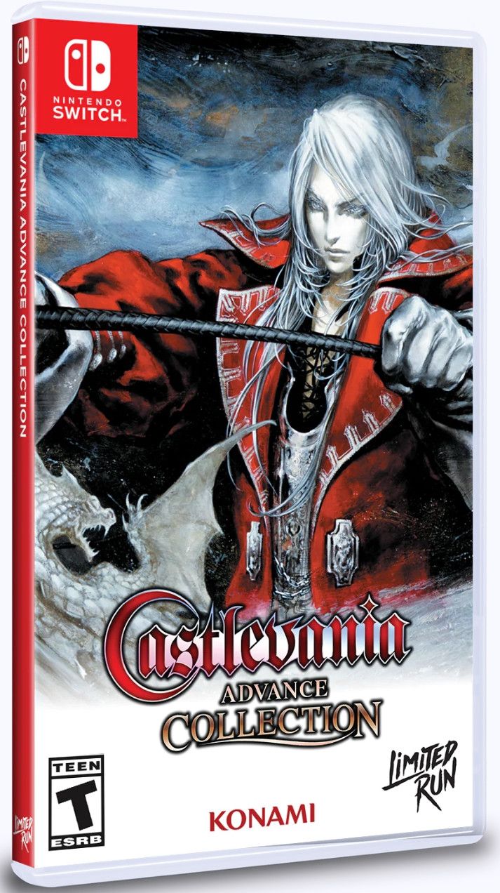 Limited Run Castlevania Advance Collection - Harmony of Dissonance Cover (Limited Run Games)