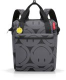 Reisenthel Allrounder R Schouder/ Rugtas - 12L - Smiley® Grijs