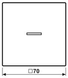 JUNG HOME Proefset 1-voudig BTLS17101WW 1