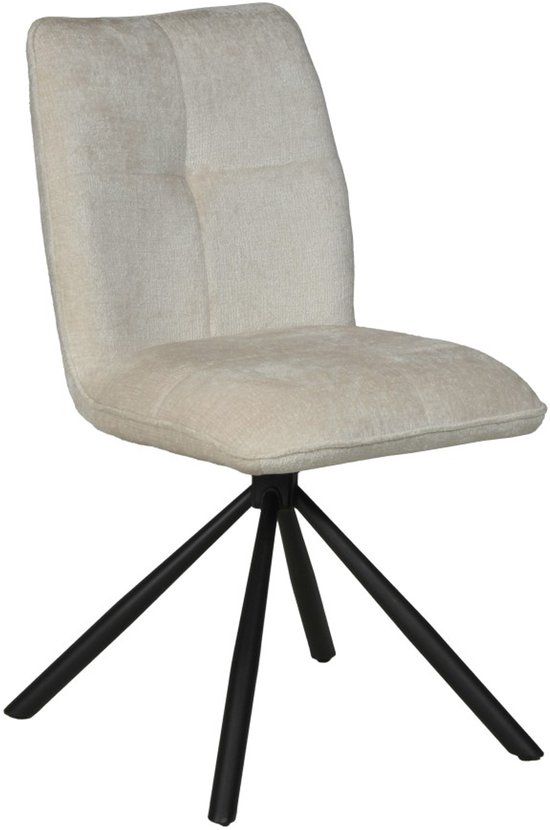Weber Industries CORTINA draaibare eetkamerstoel / Beige