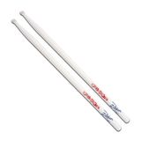 Zildjian Travis Barker Hickory Sticks wit Finish, Wood Tip
