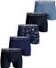 Bjorn Borg Boxers Coton Stretch 5-Pack Bleu - Taille XXL - Hommes - Boxershorts