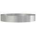 vidaXL Plantenring Zilver 120 x 120 x 20 cm Roestvrij staal