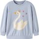 NAME IT - NMFVALONA LS LONG RLX SWEAT UNB - Meisjes - Sweatshirt