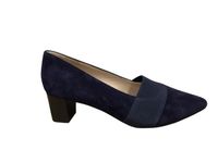 Peter Kaiser 74342 Hakken Dames Blauw Suède Blokhak 5-7 cm Puntige neus