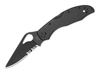 Byrd Uniseks zakmes voor volwassenen, zwart, 17,7 cm