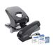 Rapesco 1623 ECO Less Effort Nietmachine & Perforator, Zwart | Antibacteriële Bescherming Germ-Savvy