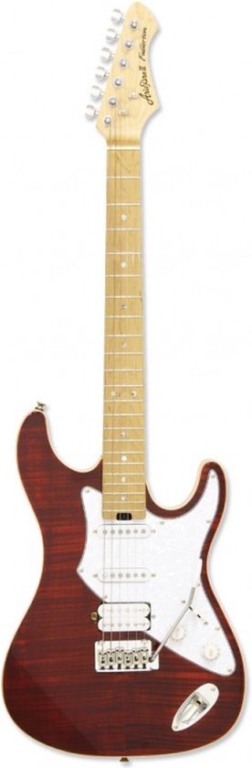 Aria Electric Gutiar Ruby Red 714-MK2 RBRD