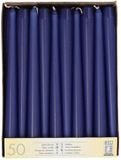 Papstar 17965 kaars Rond Blauw 50 stuk(s)