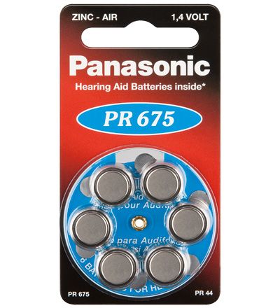 Panasonic V675 6-BL (PR44/PR675H) - Zilver