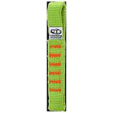 Climbing Technology Extender nylon 7W100012AAASTD gordelband, groen, oranje, 12 cm