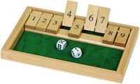 Goki Dobbelspel: SHUT the BOX 25x17.5x2cm hout 6