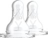 Dr. Brown's Options+ Y-speen - Smalle hals - 9+ maanden - 2 stuks