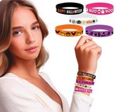 Fiestas Guirca 5 kleurrijke Halloween-armbanden