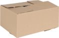 vidaXL Vouwdoos met opslag 50 st naturel 30 x 21,5 x 14 cm karton