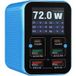 Relife Chargeur Station Q4, 72W, 5A, 2 x USB-C - 4 x USB-A, Bleu