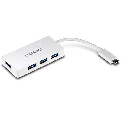 TRENDnet TUC-H4E - USB 2.0 Hub - 4 poorten - Wit