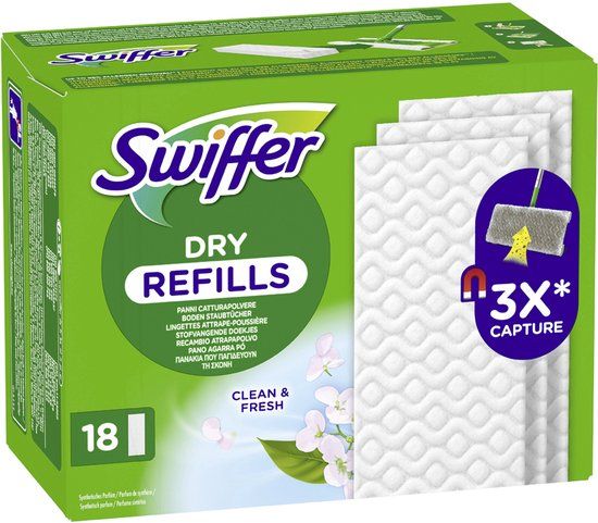 Swiffer Droge Vloerdoekjes 36 stuks - Navulverpakking