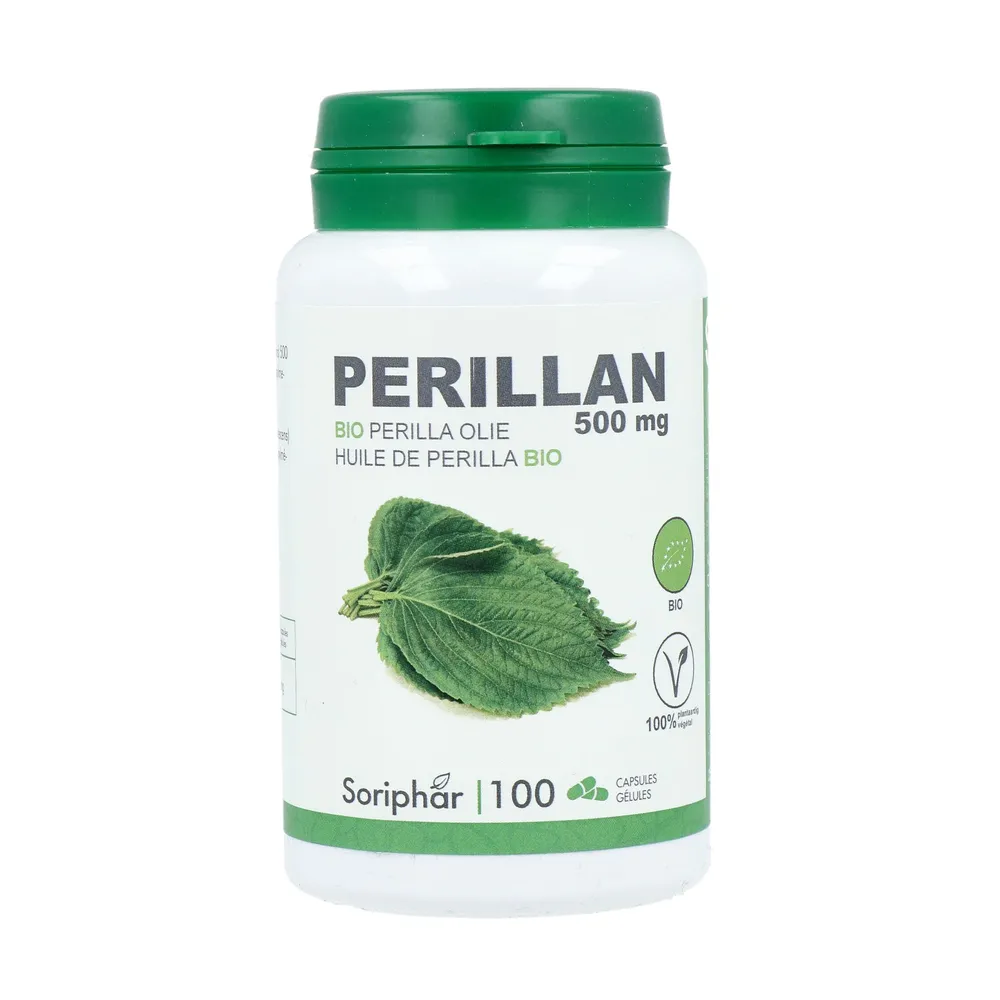 Soria Natural Soria Perillan Perilla Olie 500 mg 100 capsules