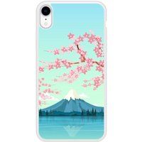 iPhone XR Mont Fuji Bedrukt siliconen hoesje