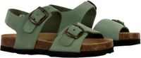 The Divine Factory Lage schoen 'Leder-Pantoletten für Kinder' groen
