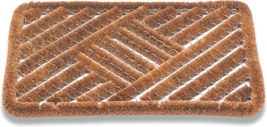 Hamat Borstelmat Draco Ecru - 50 x 80 cm
