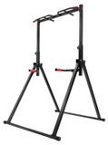 StarTech Vrijstaande pull-up station - Driehoekige pull-up stang - Hoogte verstelbaar van 1,75 tot 2,3 meter - Draagvermogen van 200 kg - Stalen frame - Geschikt voor thuisgym en buitengebruik - Zwart