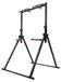 StarTech Vrijstaande pull-up station - Driehoekige pull-up stang - Hoogte verstelbaar van 1,75 tot 2,3 meter - Draagvermogen van 200 kg - Stalen frame - Geschikt voor thuisgym en buitengebruik - Zwart