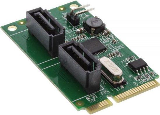 InLine MiniPCIe kaart - 2x SATA600 met RAID functie