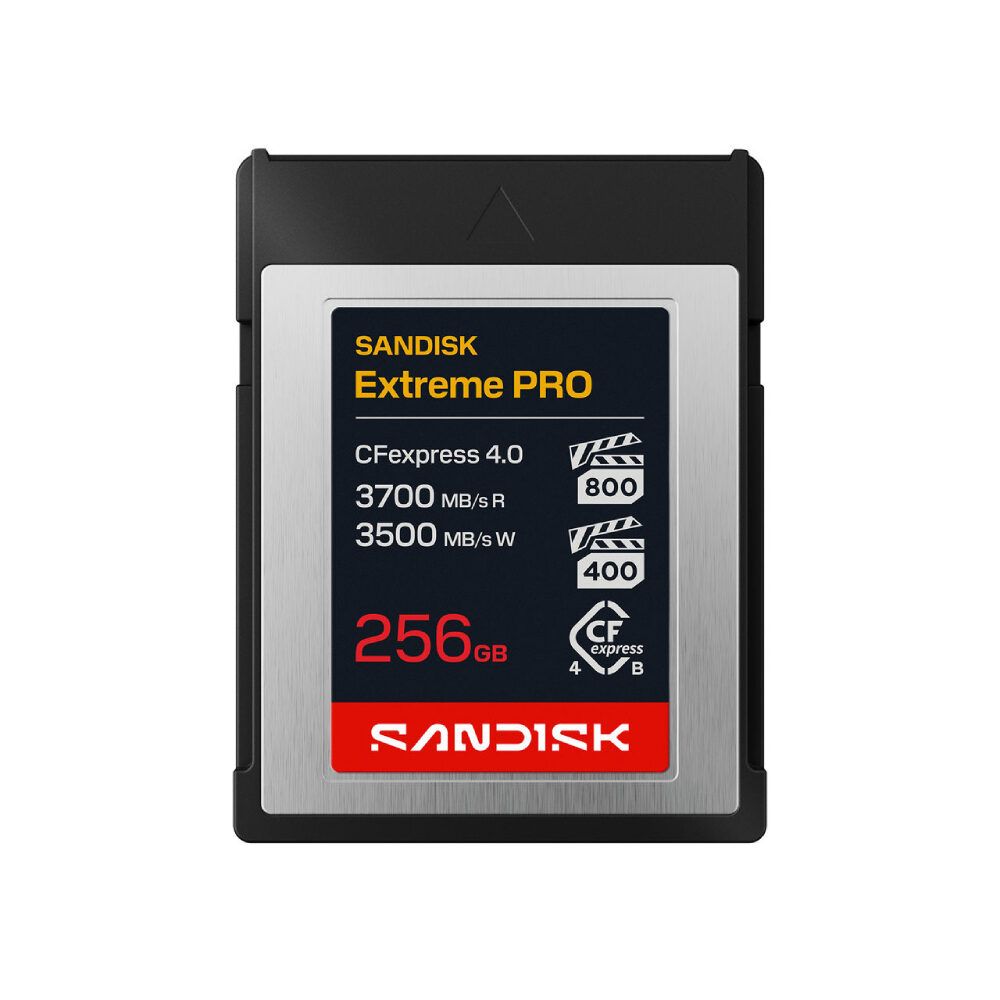 SanDisk 256GB CFexpress Type B Extreme Pro 4.0 geheugenkaart