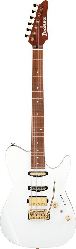 Ibanez Lari Basilio LB1-WH White - Elektrische gitaar