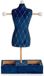 Sieradendoosje Arte Regal Import SL Sieradenhouder Blauw Ruiten Fluweel Hout (12 x 40 x 24 cm)