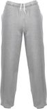 Merkloos / Sans marque Just Hoods College Cuffed Joggingsbroek met elastische taille Heather Grey - XXL