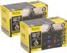 Feeric lights & Christmas Feeric lights Kerstverlichting - 2x - gekleurd - 3,5 m - 48 LED lampjes - zwart snoer - batterij