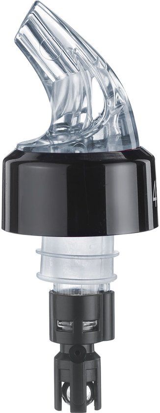 Westmark Doseer-/Maatschenktuit, Portioneerder, Dosering per Tuit: 4 cl, Kunststof, Auto-Pour, Transparant, 9940218G
