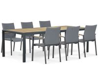 Lifestyle Garden Furniture Lifestyle Lifestyle Brandon/Valence 240 cm dining tuinset 7-delig