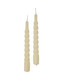 Cera di Giorgio Tortiglione kaarsenhouder, was, ivoor, 2,2 x 21 cm, 50 stuks