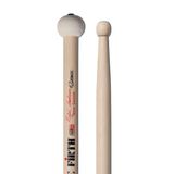 Vic Firth Corpsmaster® Signature Series Multi-Tenor Stick - Ralph Hardimon 'Tenor Swizzle' - American Hickory - Wood Tip/Hard Felt Ball