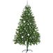 Sapin de Noël Arbre de Noël avec 300 LED avec support vert 180 cm PE