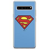 ERT GROUP Telefoonhoes voor Samsung S10 5G origineel en officieel gelicentieerd DC patroon Superman 002
