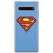 ERT GROUP Telefoonhoes voor Samsung S10 5G origineel en officieel gelicentieerd DC patroon Superman 002