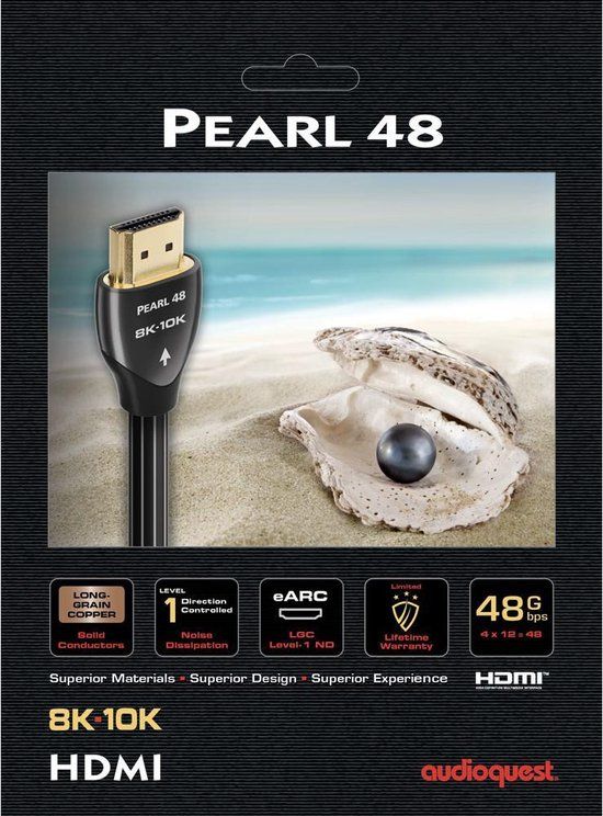Audioquest Pearl 48G HDMI Kabel - 0,6m