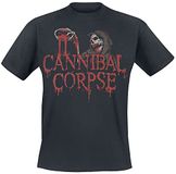 Plastic Head Cannibal Corpse Heren Tshirt -M- Acid Blood Zwart