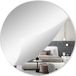 Merkloos / Sans marque Wan GmbH Ronde Wandspiegel 40 cm - Zelfklevende Frameloze Glazen Spiegel voor Badkamer, Slaapkamer en Woonkamer