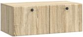 vidaXL Wandmontage TV-kast 78,5 x 41 x 30 cm Sonoma Eiken Bewerkt hout