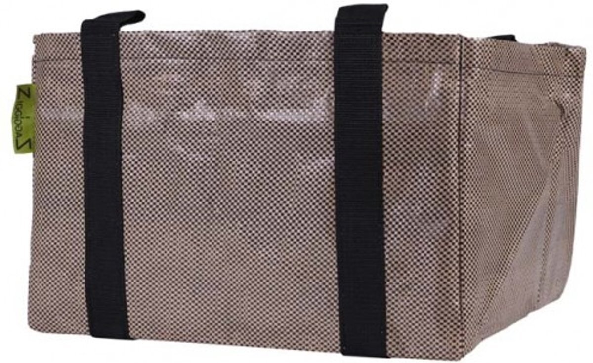 Zigg Zagg Plantenzak D38x38 H25 cm - Taupe