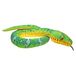 Wild Republic boomslang knuffel - vert - Pluche - 137 cm - reptielen - slangen -