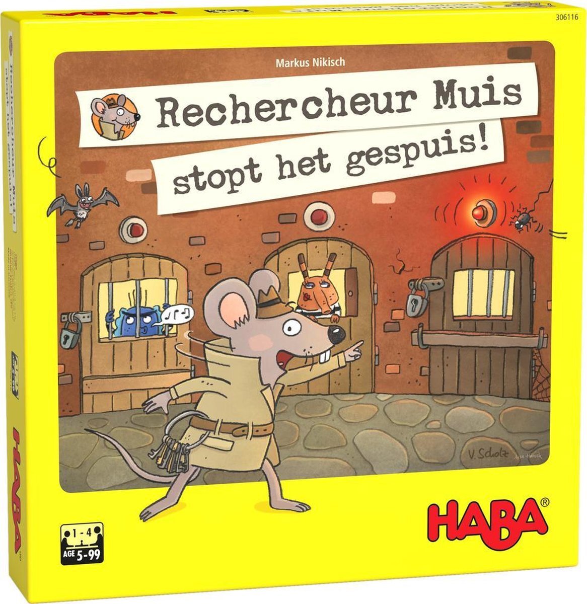 Haba Spel Rechercheur Muis Stopt Het Gespuis