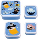 A Little Lovely Company Lunch & Snack Box Set Piraten