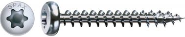 SPAX Universele schroef, 4 x 30 mm, 1000 stuks, Voldraad, Bolkop, T-STAR plus T20, 4CUT, WIROX